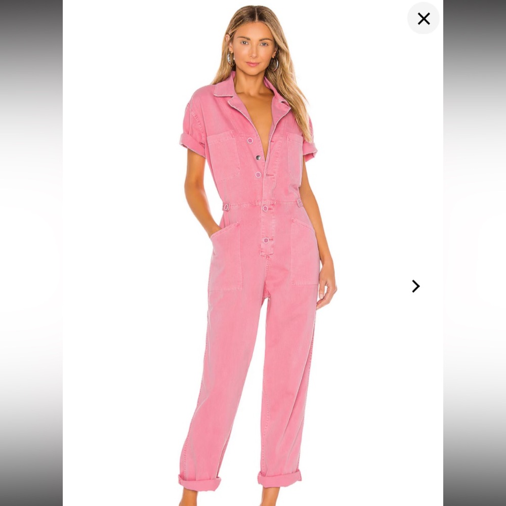 Women's Pink Jumpsuit
